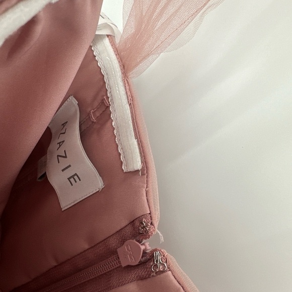 Azazie Valeria Bridesmaid Dress In Dusty Rose Sz A2 NWT - Picture 4 of 6